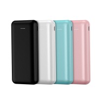 Colorful ultra thin power bank 5000mah Li-Polymer battery mobile charger 5000 mah